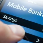 Mobile Banking on Smartphone Close-up