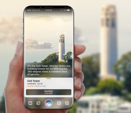 iPhone 8 e la realtá aumentata.