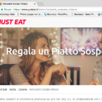 Just eat app