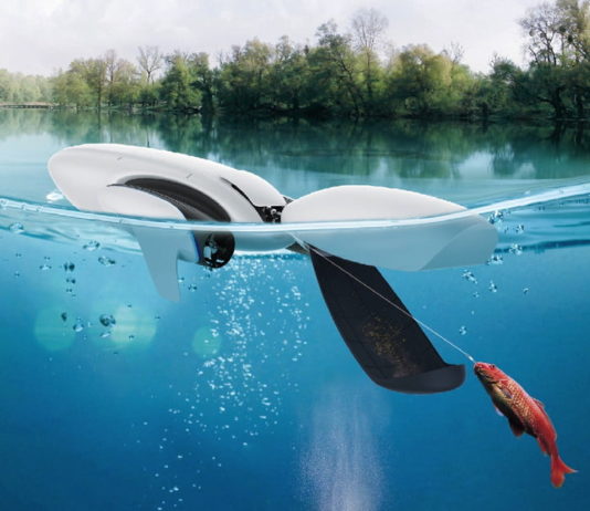 Droni che nuotano!