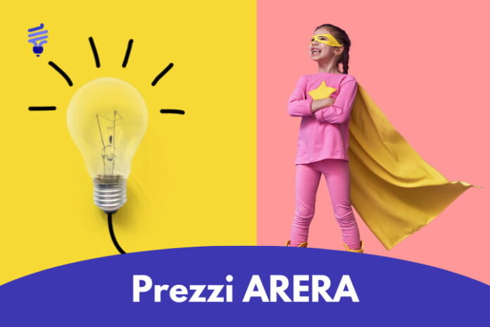 prezzi arera